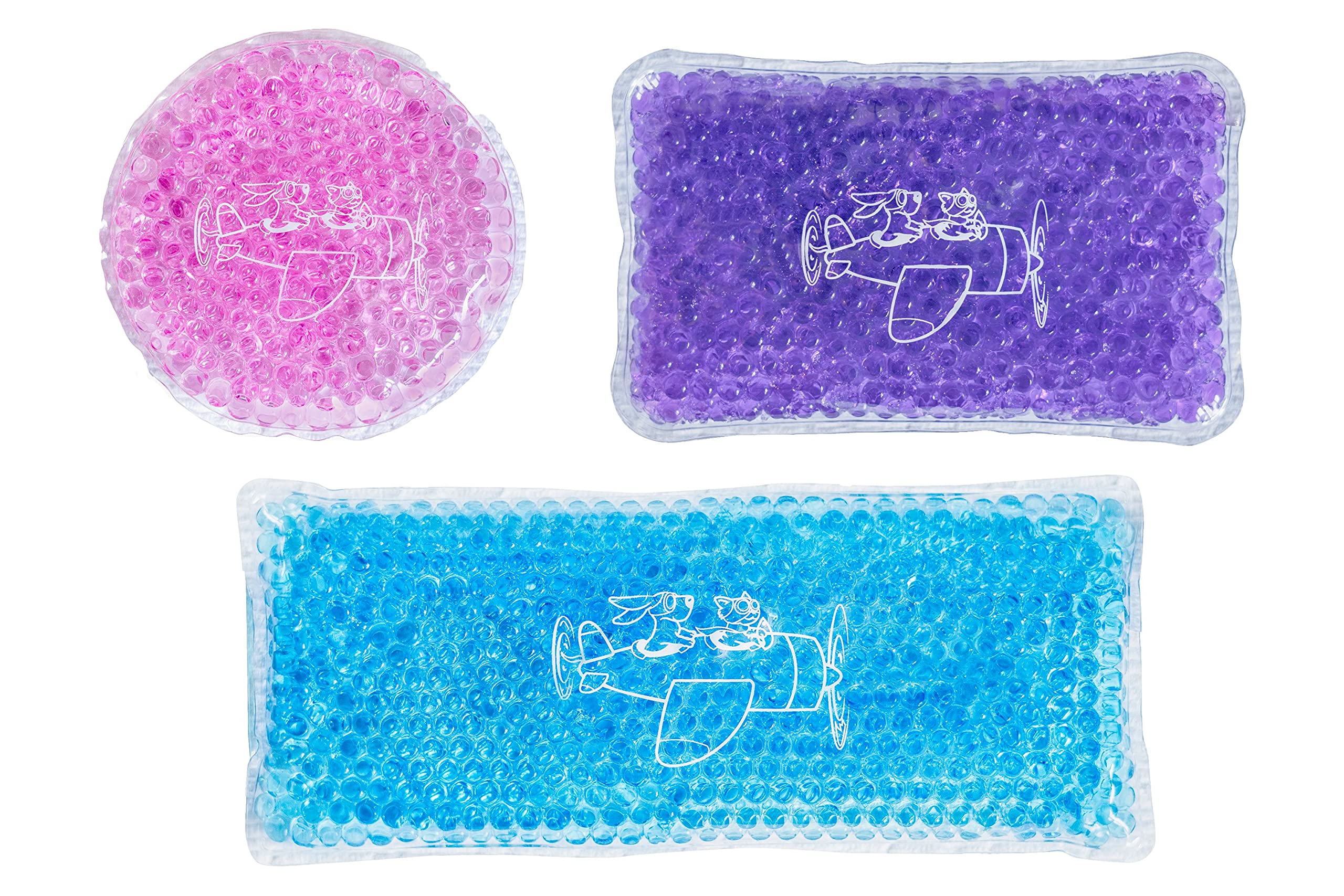 Kids ICE Pack | Kid Boo Boo ICE Pack | HOT and Cold Pack | Pain Relief| ICE Packs for Injuries Reusable Kids | Boo Boo Buddy | Soft Gel ICE Pack |