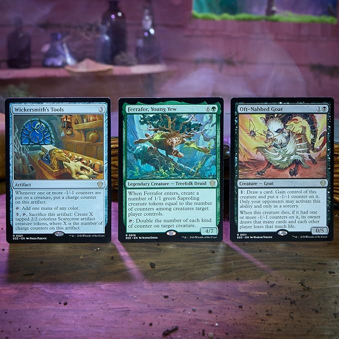 Magic: The Gathering Lorwyn Eclipsed - Commander Deck | Blight Curse miniatura 5