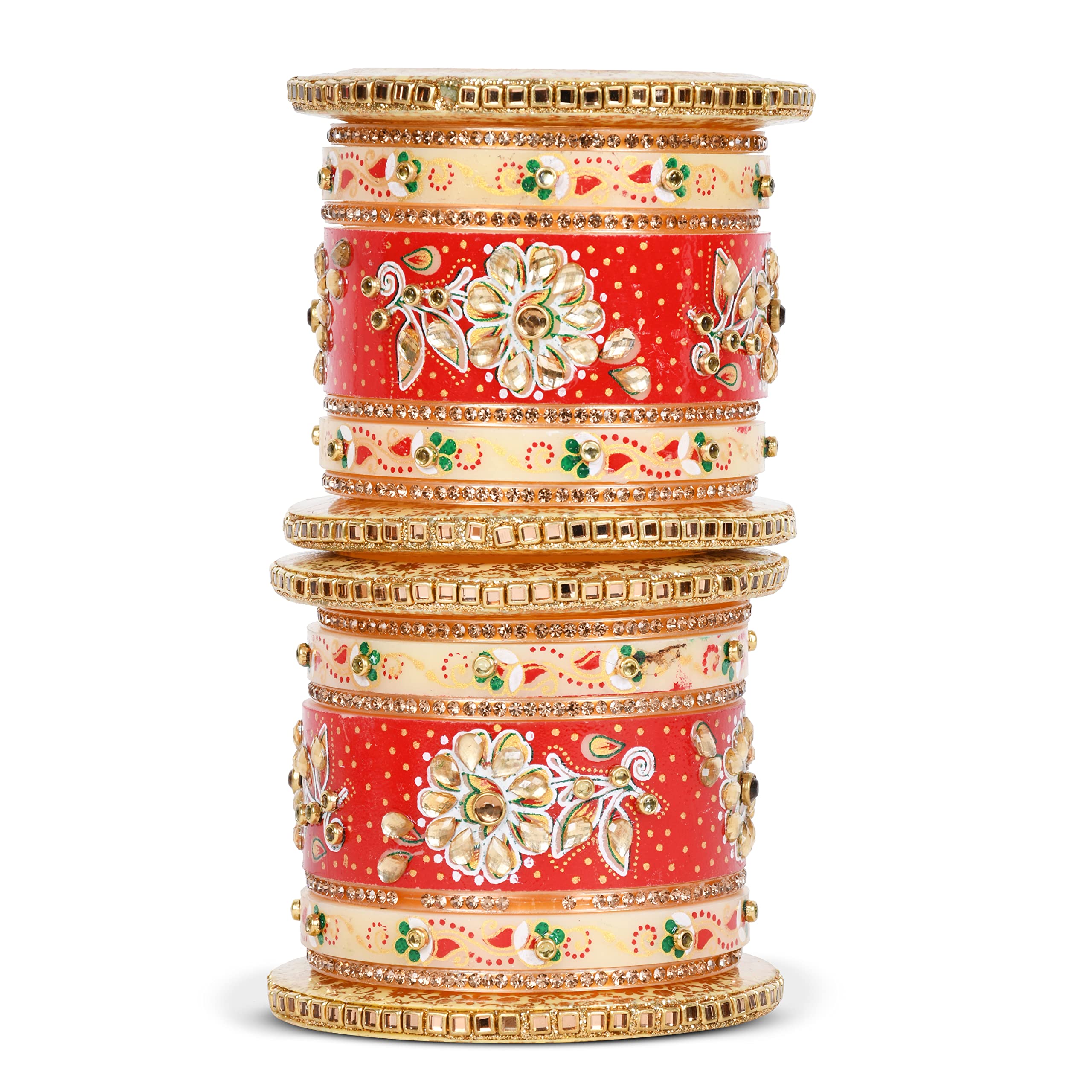 See full amazon price history chart for BIANKA Plastic Base Glittery Design Punjabi Designing Chooda With Stylish Embroidery Kada With Bangles For Women And Girls (Style-6, 2.6) BIANKA Plastic Base Glittery Design Punjabi Designing Chooda With Stylish Embroidery Kada With Bangles For Women And Girls (Style-6, 2.6) (B0BKGQTCNK) Amazon Price History, Amazon Price Tracker