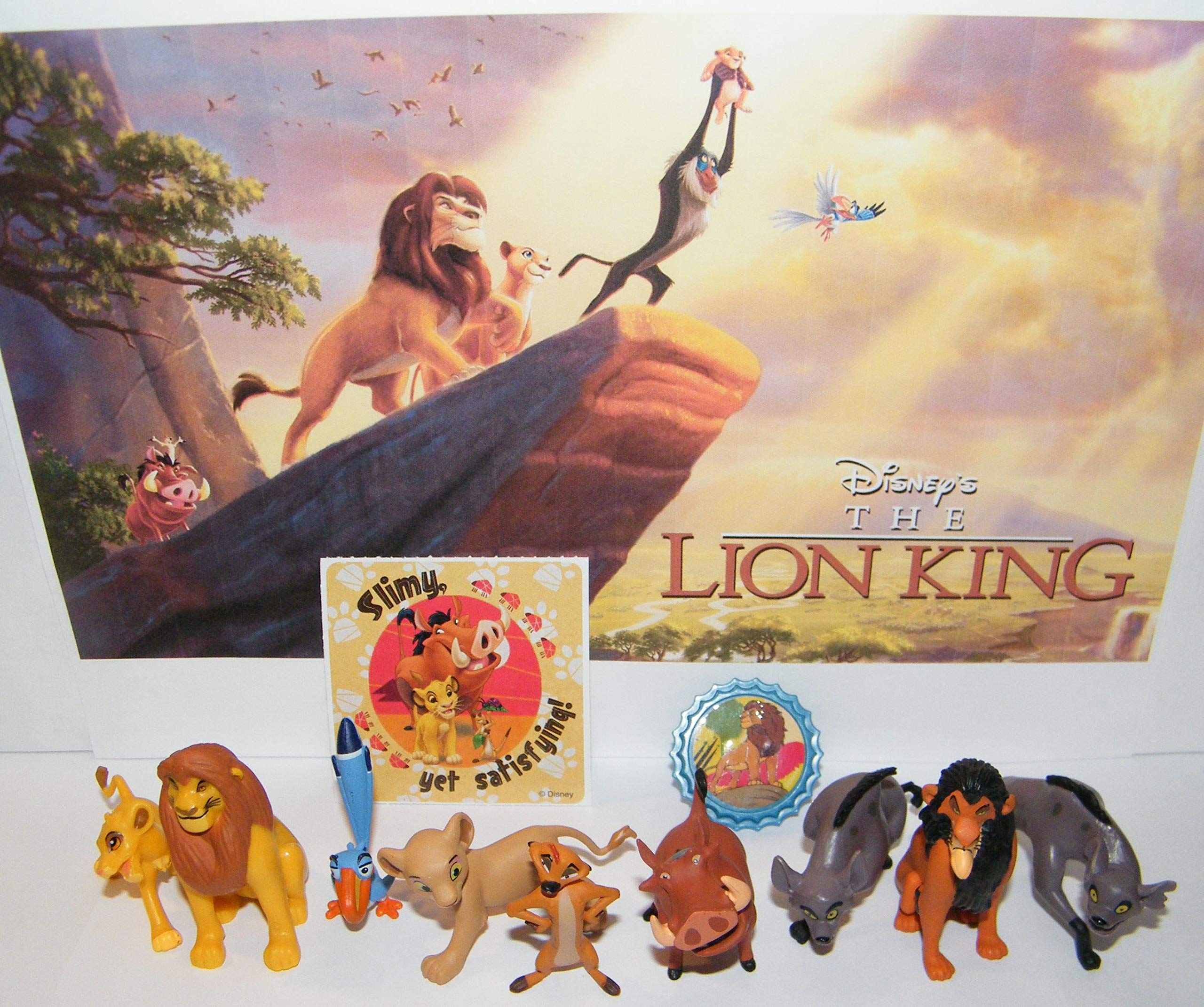 Buy HappiToys The Lion King Movie Quality Figure Set with Lion Sticker