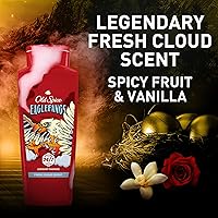 Vista 9 de Old Spice Gel de baño limpiador para hombres, defensa 3X, ducha fresca 24/7 con aroma duradero, lavado corporal y facial 2 en 1, Eaglefangs