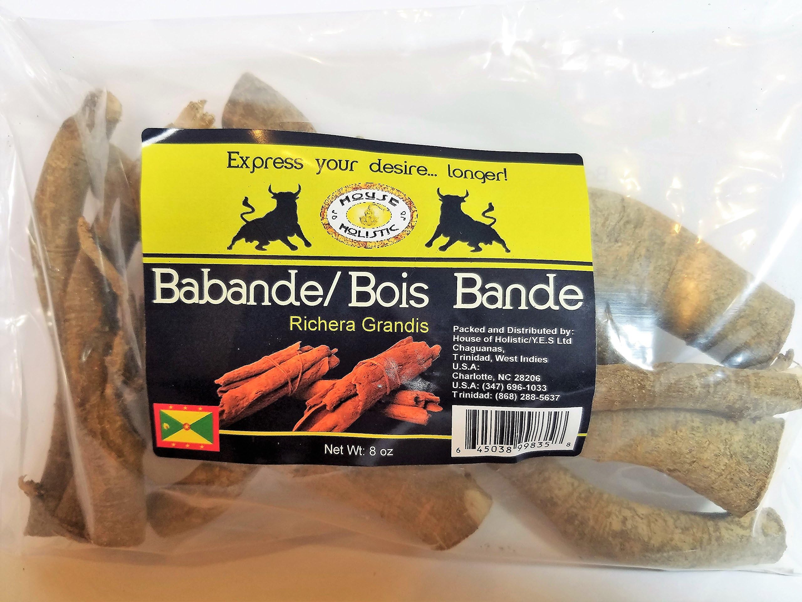Boise bande, richeria grandis, babande bois bande root 8 oz
