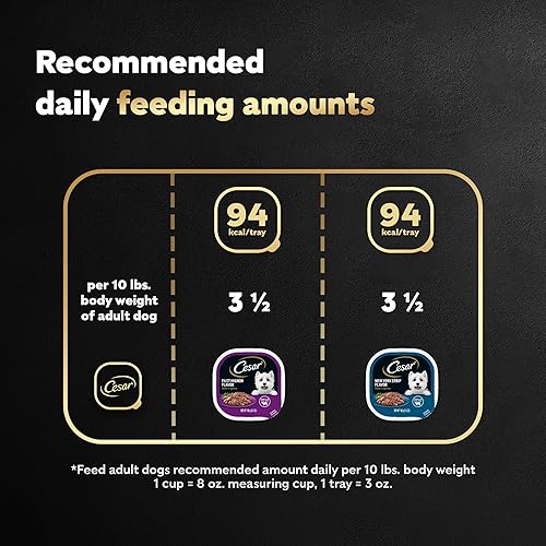 Miniatura 6 de Cesar Comida húmeda gourmet para perros paquete de 12 bandejas