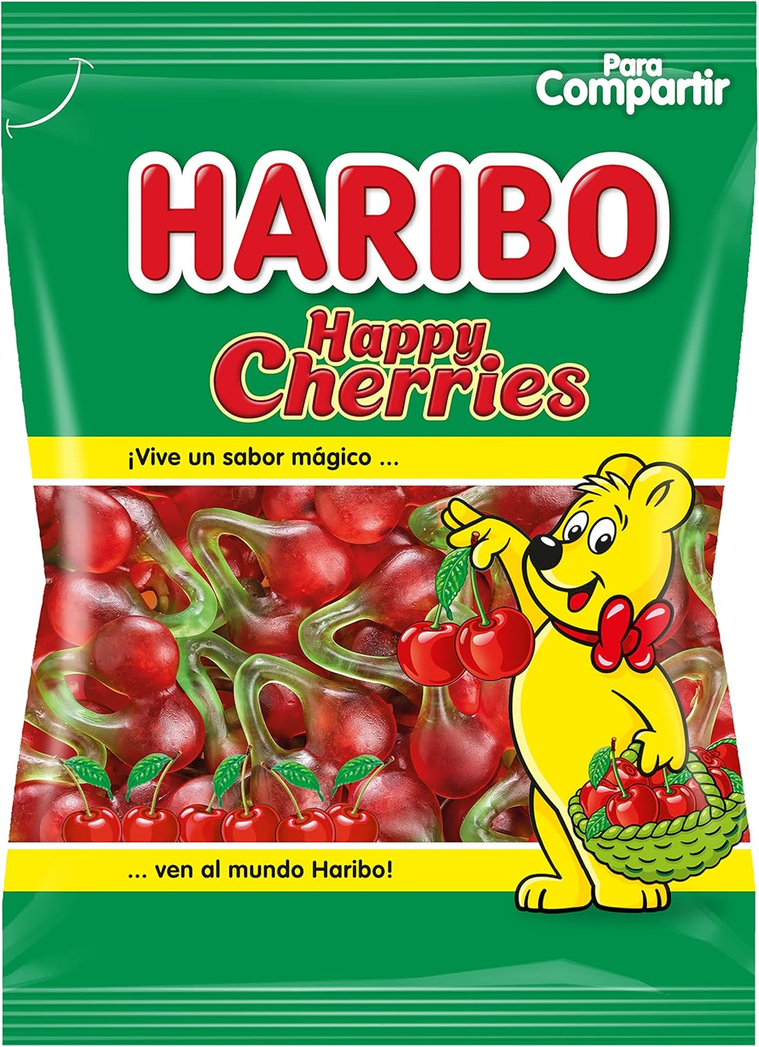 Gominolas Haribo Happy Cherries 175g por 1,23€ (en compra recurrente)