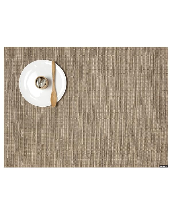 Chilewich Bamboo Placemats Set of 4, Woven Rectangle Placemats by Chilewich - Used condition - US$76.55