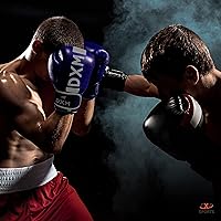 Vista 12 de Guantes de boxeo para hombres y mujeres, guantes de entrenamiento de boxeo, guantes de kickboxing, guantes de sparring, guantes de entrenamiento