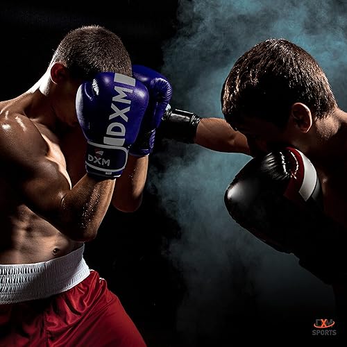 Miniatura 6 de DXM SPORTS Guantes de boxeo para hombres y mujeres, guantes de entrenamiento de boxeo, guantes de kickboxing, guantes de sparring, guantes de