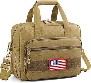 Insulated Lunch Bag & Lunch Box for Men Women - Soft Adults Reusable Portable Tactical Coolers for Work, Picnic, Travel, Beach (Brown, 12L)