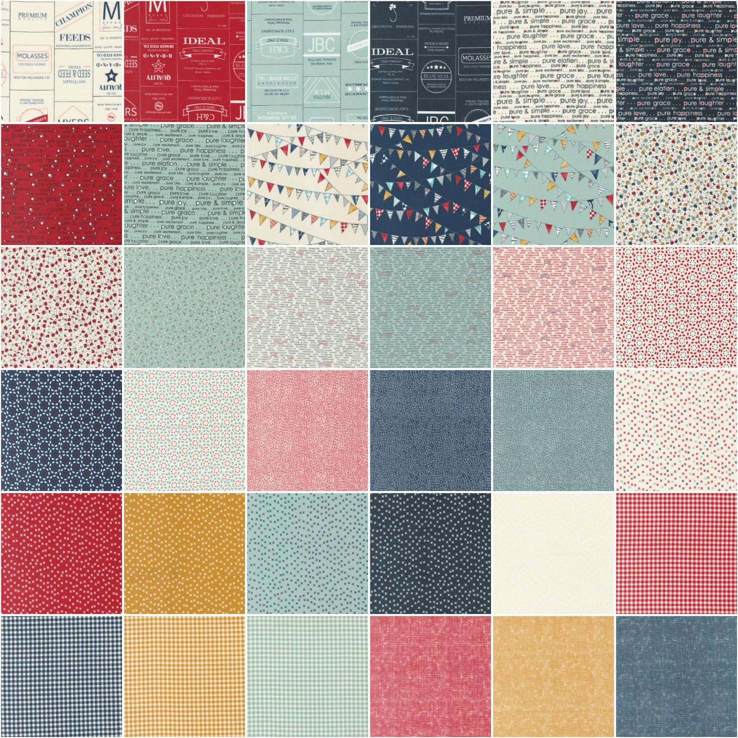 Moda Fabrics Vintage Jelly Roll by Sweetwater 55650JR