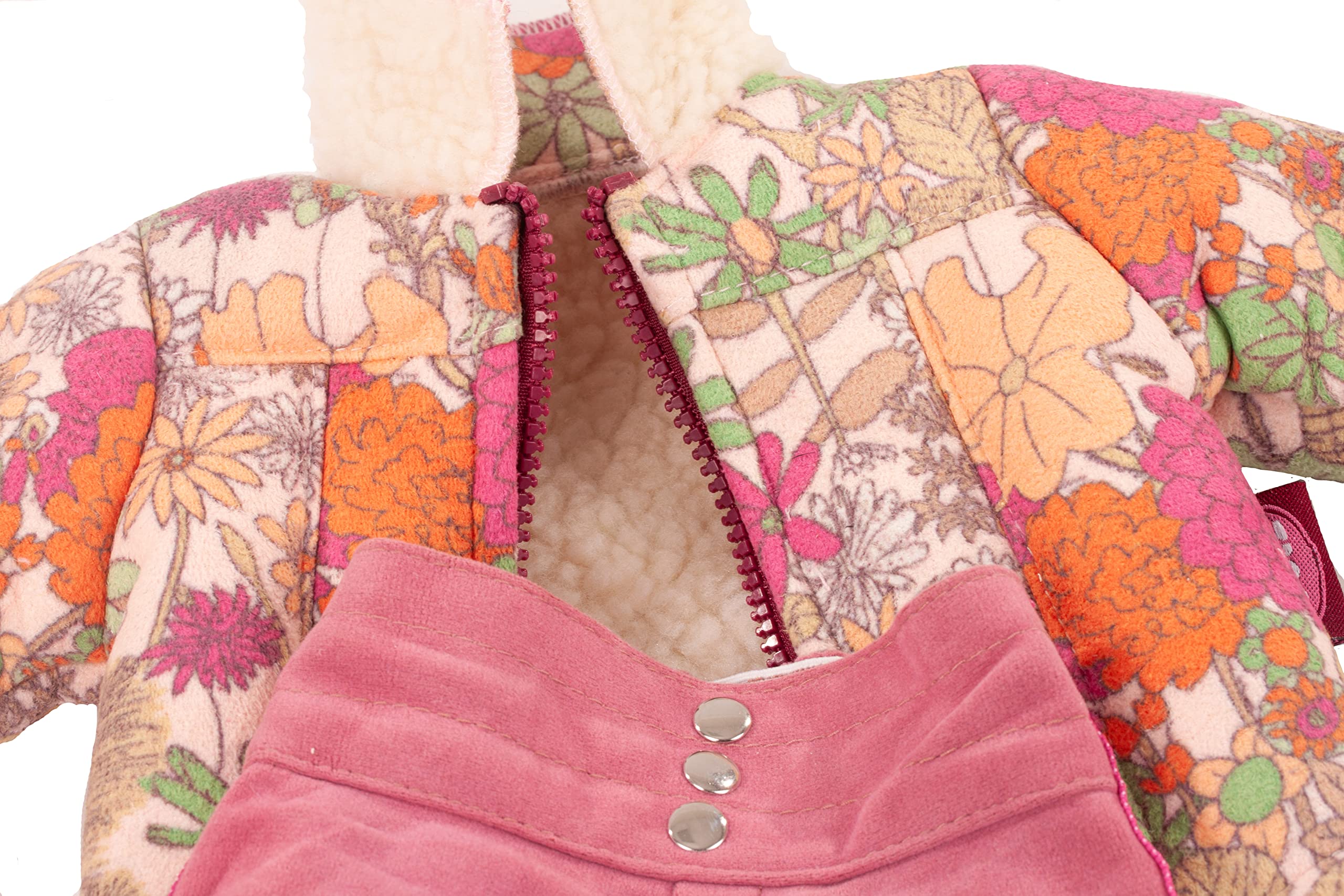 Götz 3402922 Combinaison Villa Kunterbunt - Taille de vêtements de poupée. S - Ensemble vêtements et Accessoires 4 pièces pour poupées 30 - 33 cm