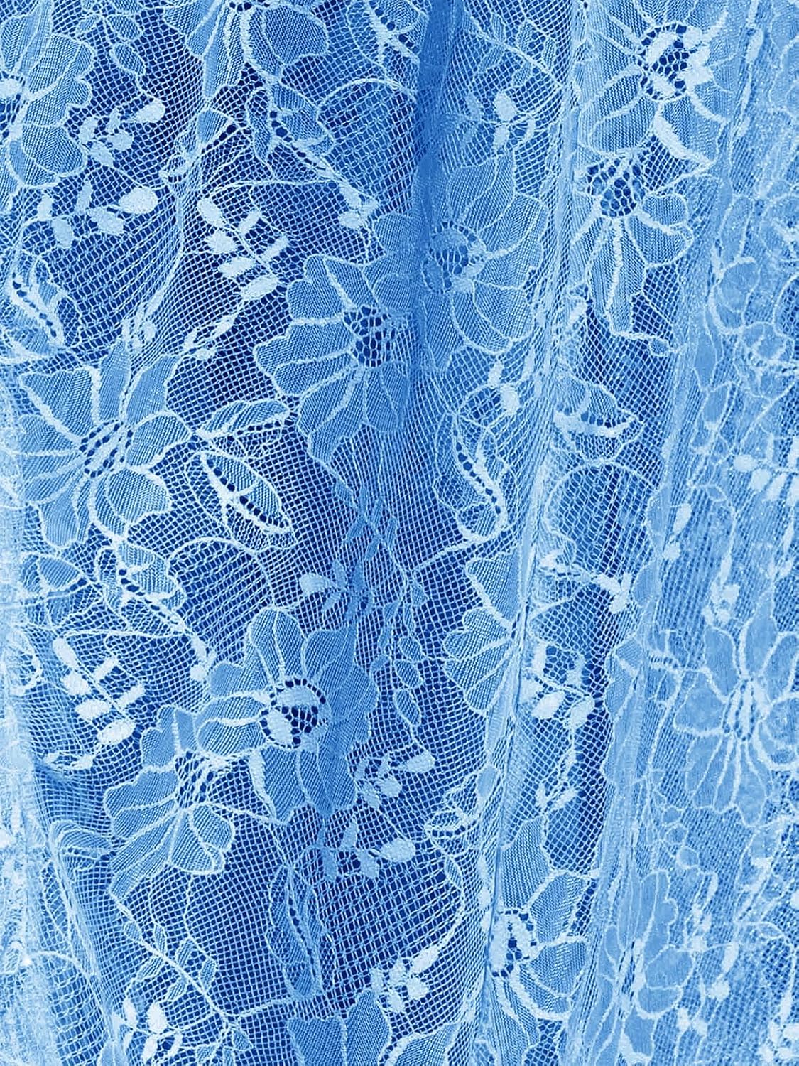 Cicy Bell Womens Lace Maxi Skirt Summer High Low Asymmetrical Sheer Y2K Sexy Beach Cover-up Long Skirts - Image 5