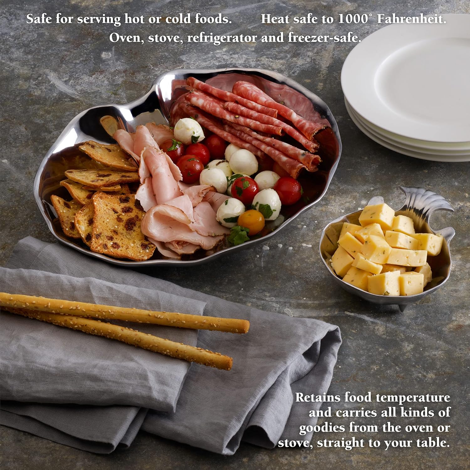 Wilton Armetale® Shell Small Sauce/Hors d'Oeuvre