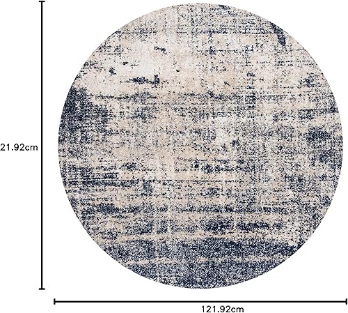 Miniatura 230 de SAFAVIEH Adirondack Collection Tapete de área XL, 12 x 15 pies, color crema y dorado, diseño abstracto moderno, no desprende pelusa y de fácil