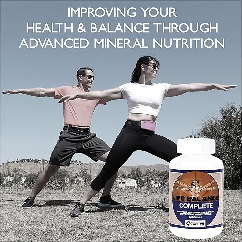 Miniatura 6 de Life Balance Complete - Suplemento dietético quelatado multi-mineral con vitaminas - con minerales traza quelados de aminoácidos reales - Llena los