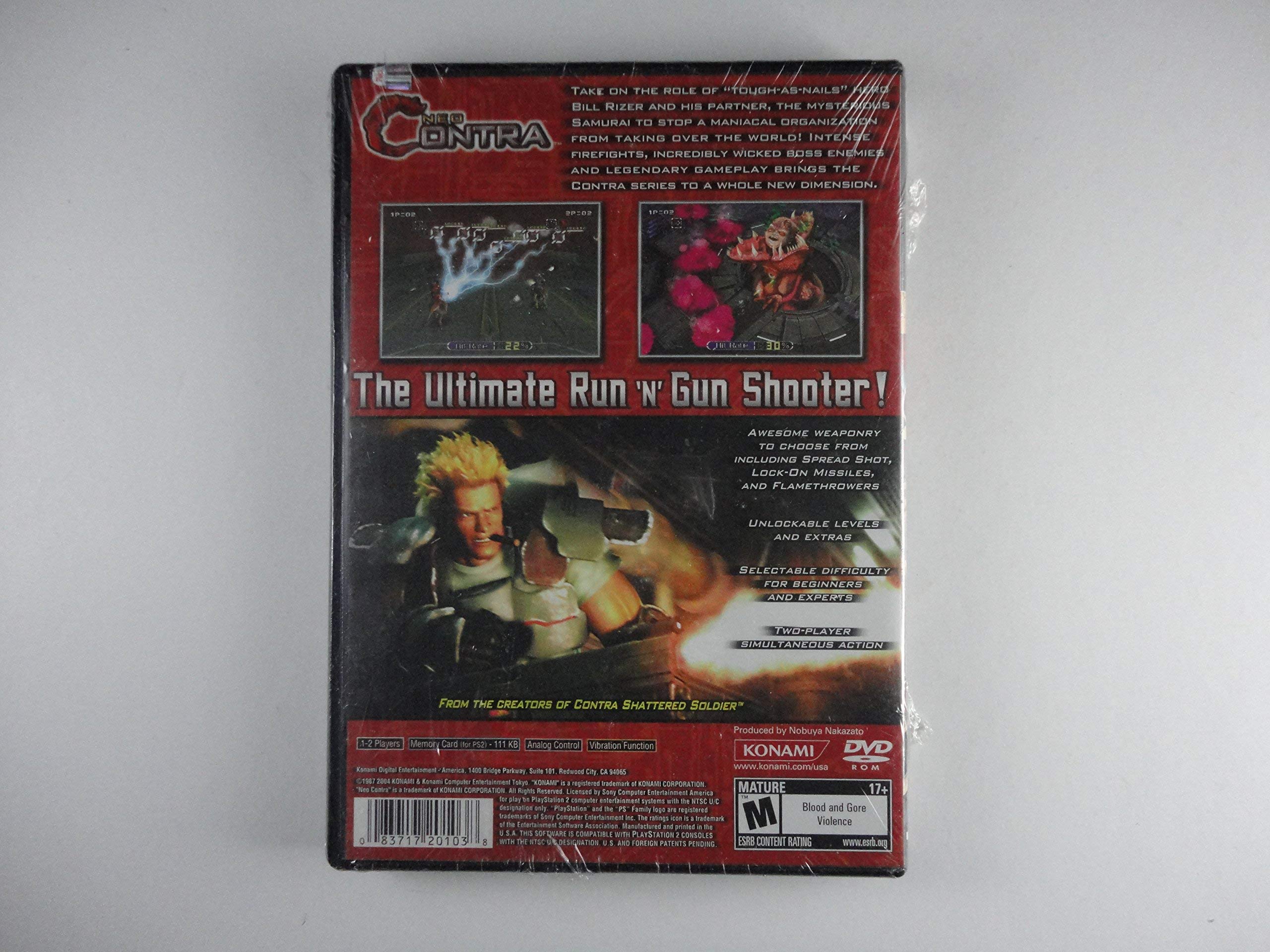 Neo Contra Sony Playstation 2 PS2 NTSC Japan