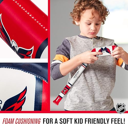 Vista 90 de Franklin Sports NHL Team - Juego de mini palos de hockey suaves – NHL Team de espuma suave Mini palo de hockey y pelota – Gran juguete para niños