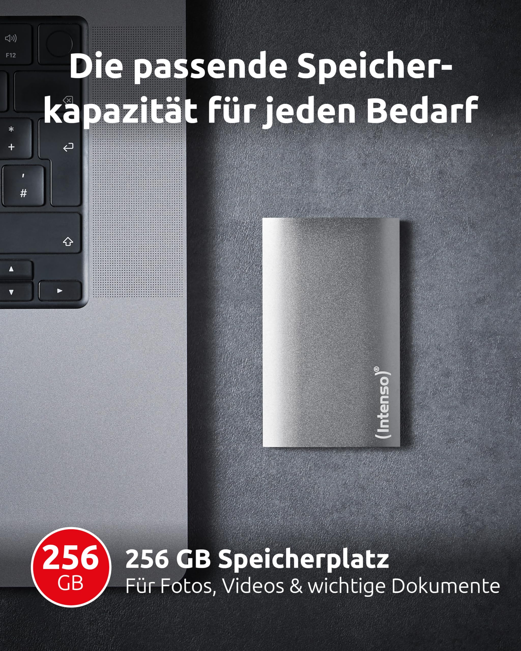 Intenso 3823440 SSD Externo De 256 GB, 1.8"