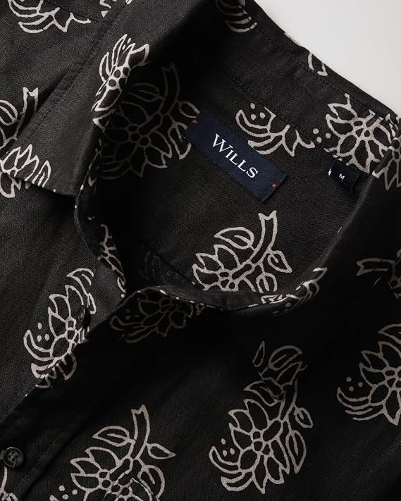 Huckberry Wills Short Sleeve Isles Linen Shirt, Mens Button Down Shirts