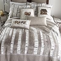 Vista 8 de Donna Sharp Almohada decorativa de pino antiguo con diseño de cono de pino, cuadrado Pino antiguo (piña)