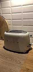 Grille-pain Smeg TSF01WHEU 2 Tranches - Blanc Brillant - 950W - Neuf - Italien