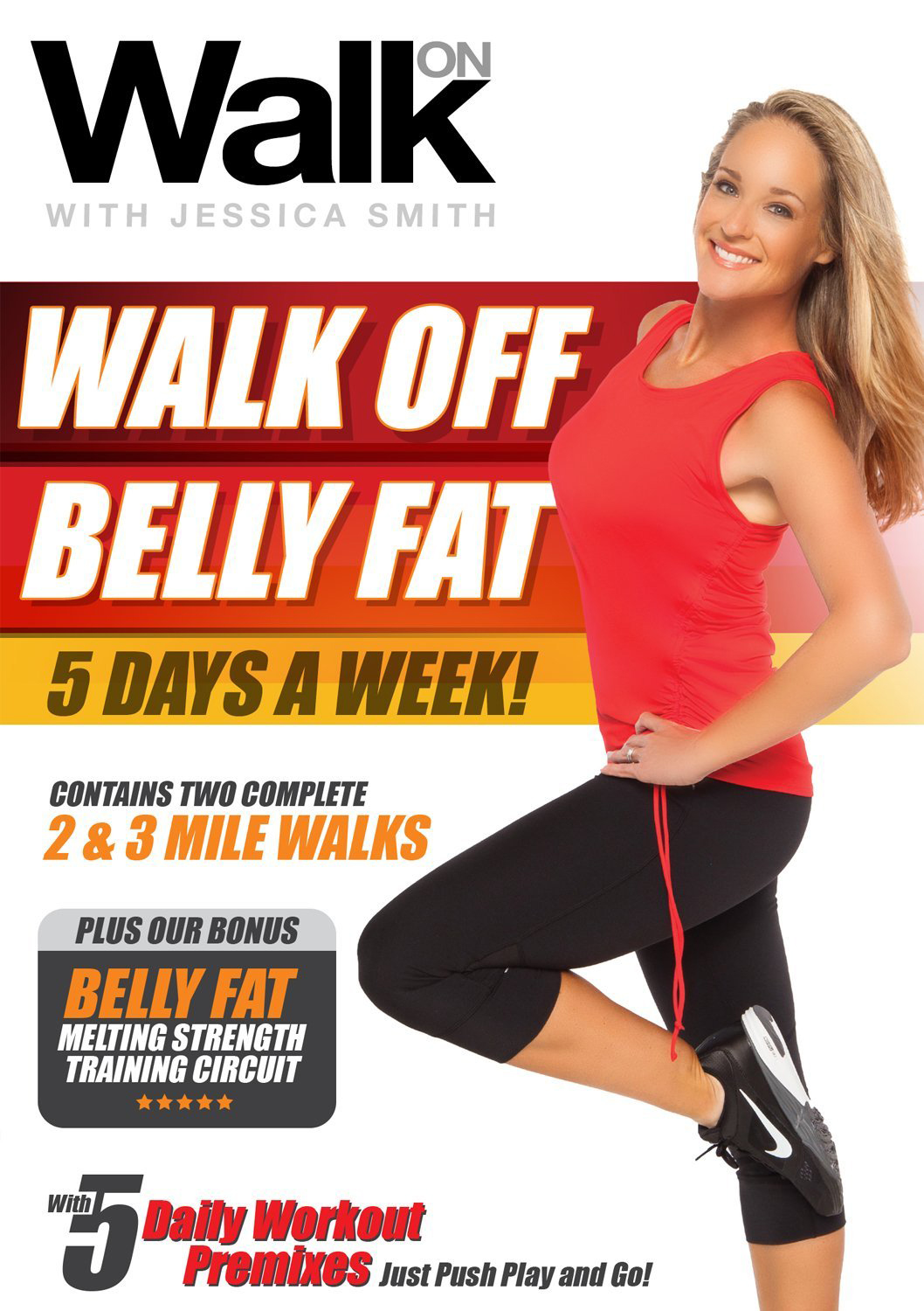 Prevention: Flat Belly Workout: Walk Off Belly Fat [DVD](中古品) Amazon.com: Walk On: Walk Off Belly Fat 5 Days a Week with Jessica