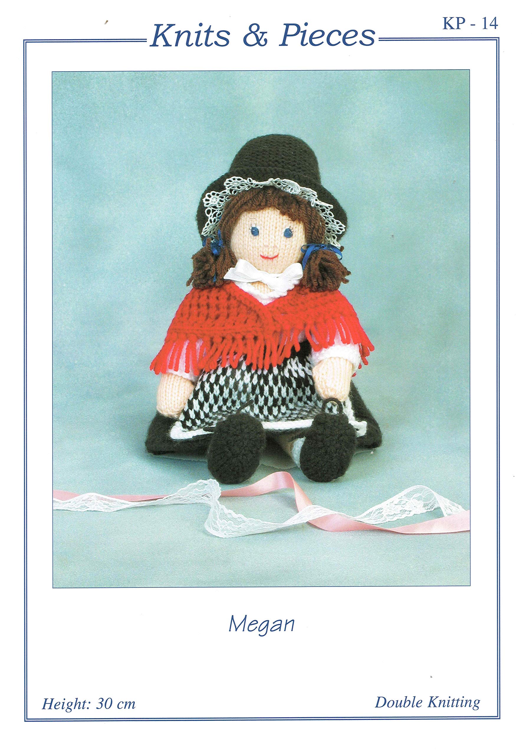 Knits & Pieces Kitting Pattern - Megan - Sandra Polley