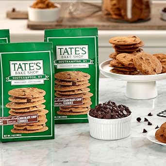 Tate's Bake Shop Chocolate Chip Cookies, 3-7 oz Bags