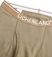 Vista 3 de Pantalones térmicos de lana merino para hombre, capa base de caza, ropa interior térmica