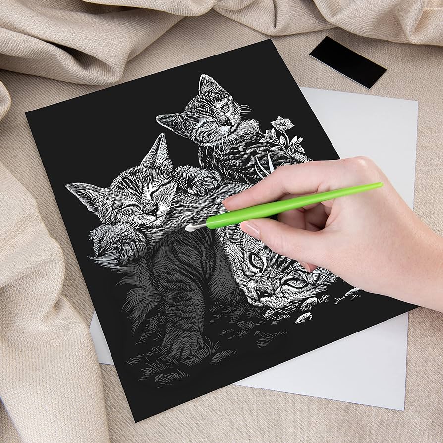 アルミ箔アート　猫 アルミ箔アート 猫 アルミ箔アート 猫 71pp9E1p99L._UF894