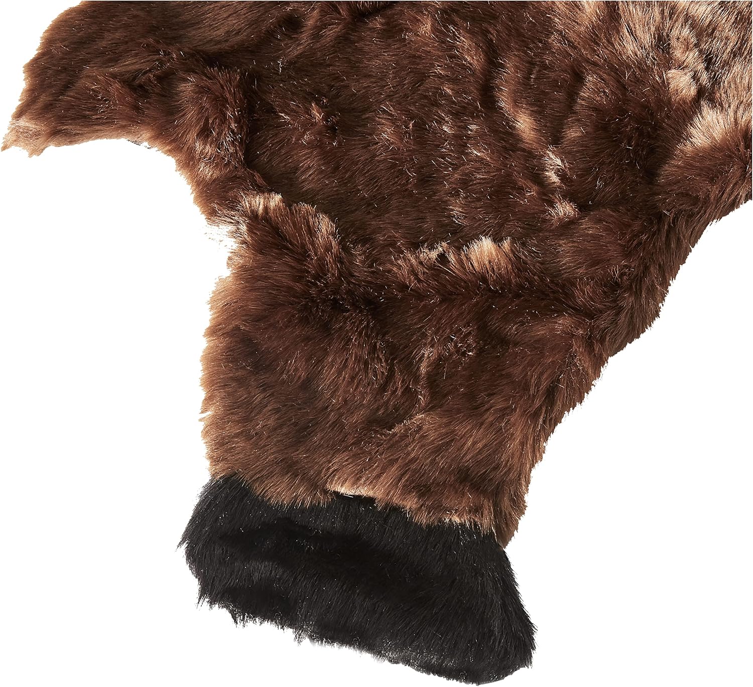 Carstens Plush Moose Kids Animal Rug Brown Small