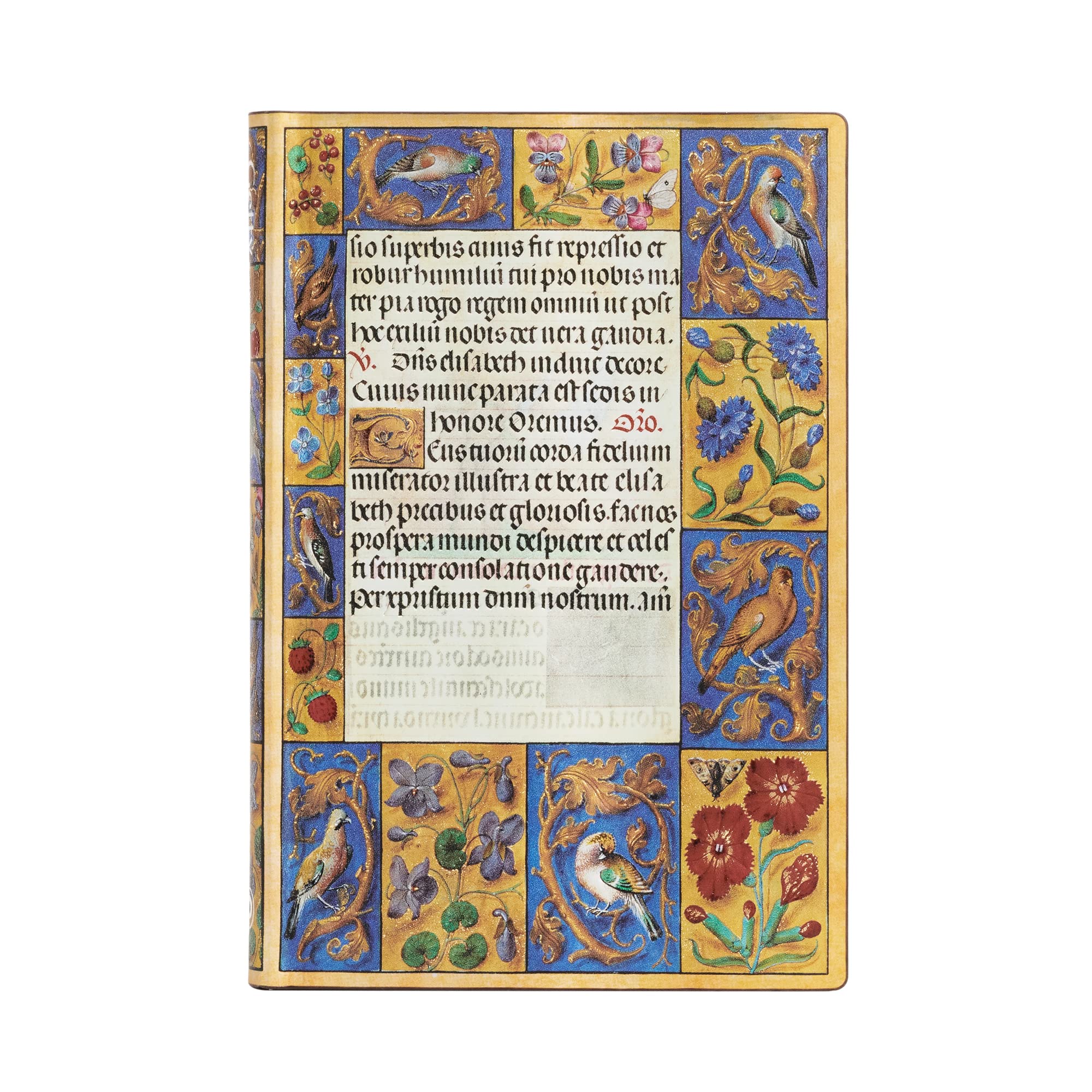 Spinola Hours (Ancient Illumination) Mini Lined Softcover Flexi Journal: Flexi softcover, 80 gsm, ribbon marker, memento pouch, elastic closure