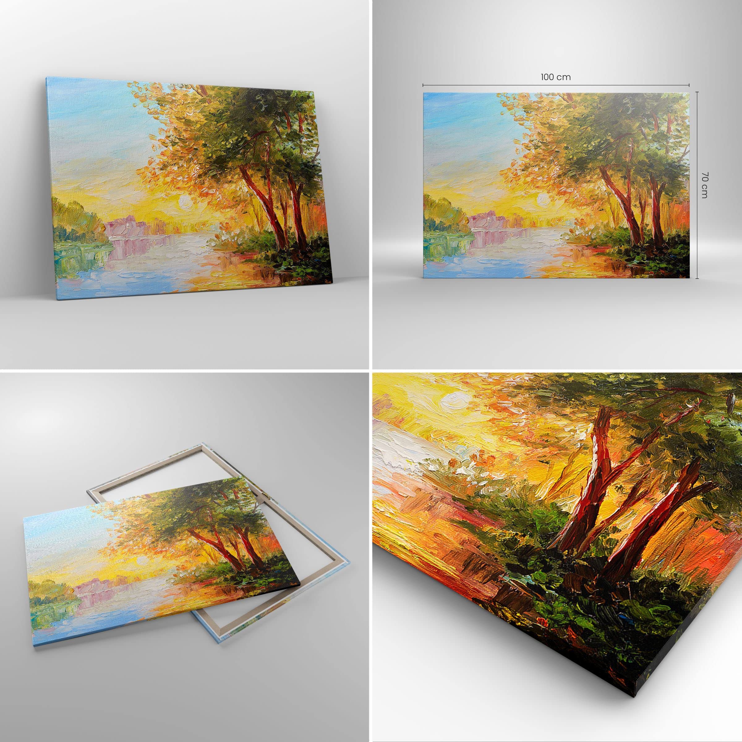 ARTTOR Lienzos Decorativos Agave Verde Planta Cuadro Sobre Lienzo Moderno 70x50cm Cuadros Decoracion Salon Dormitorio Cocina Cuadros Pared Imágenes Wall Art Prints Decor Canvas AA70x50-4905
