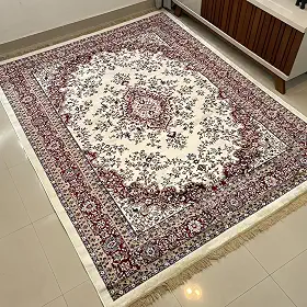 Tapete Sala Persa Belga Turco Luxo 2,00x2,50 M Importado Clássico Franja (Modelo 2)
