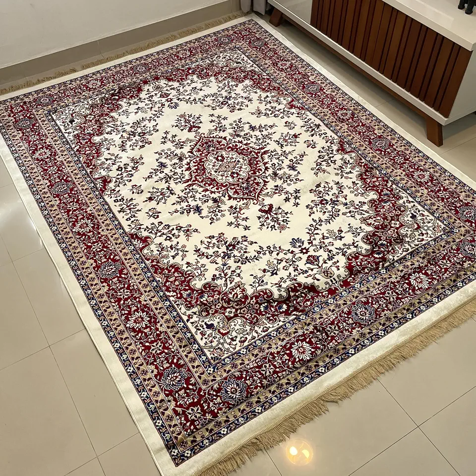Tapete Sala Persa Belga Turco Luxo 2,00x2,50 M Importado Clássico Franja (Modelo 2)