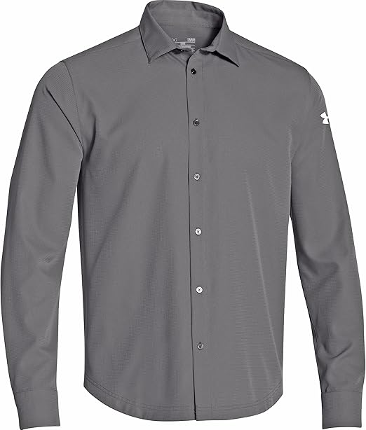 Under Armour Camisa de manga larga con botones para hombre