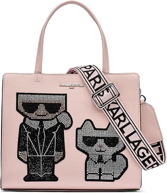 KARL LAGERFELD Womens Maybelle Choupette Satchel