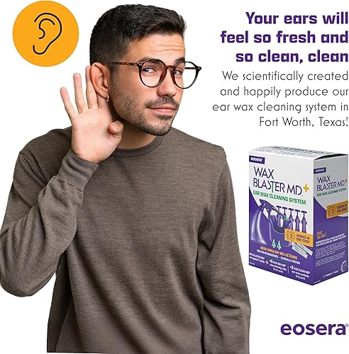 Miniatura 6 de eosera WAX BLASTER MD+ Kit de limpieza Disolver de cera de oído para adultos y niños Acción rápida, recomendado por médicos, clínicamente probado