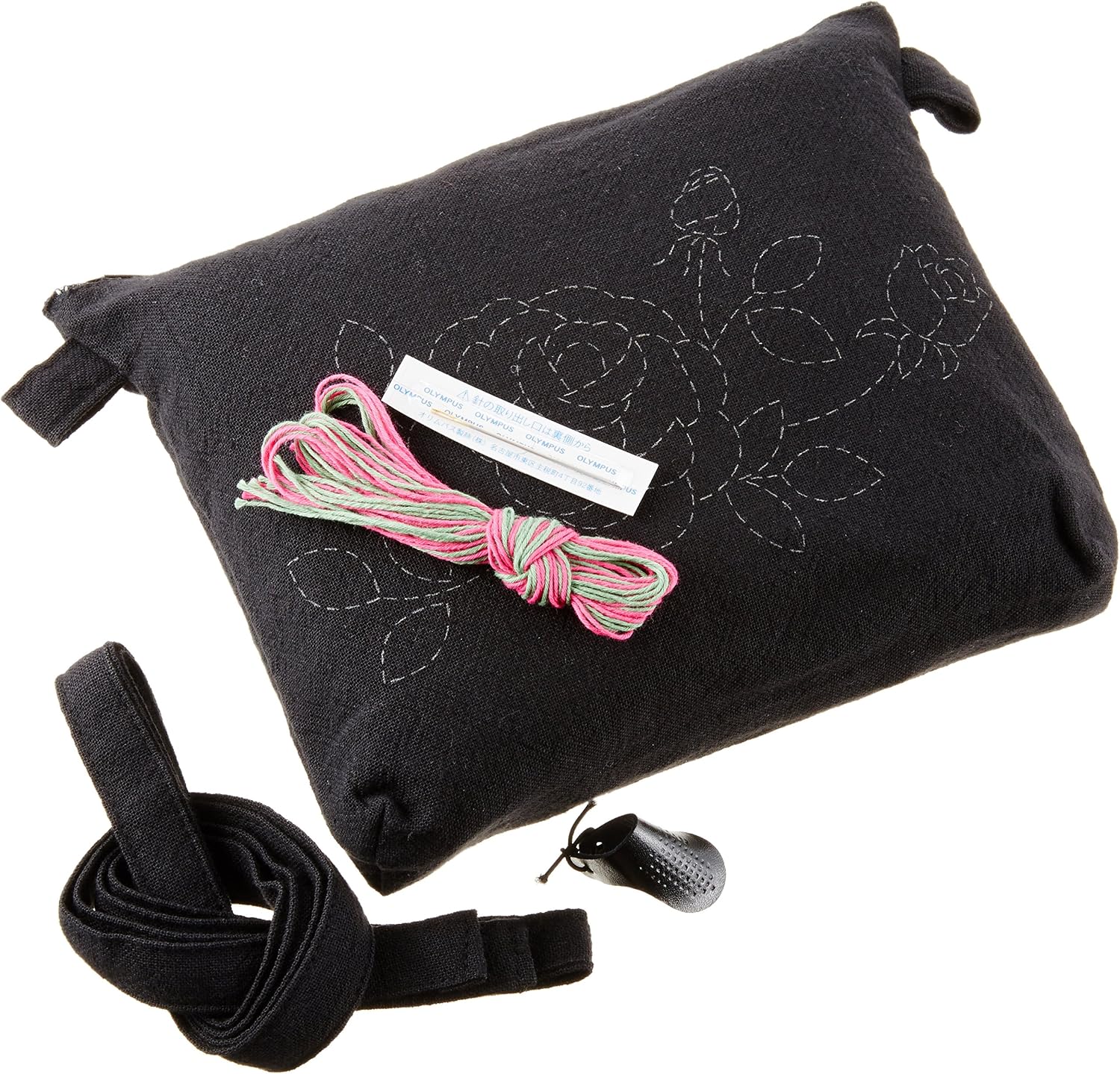 Sashiko kit SK-285 pochette elegant Rose