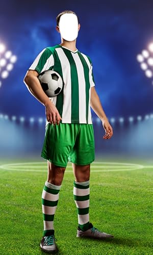 Montagem de fotos de futebol