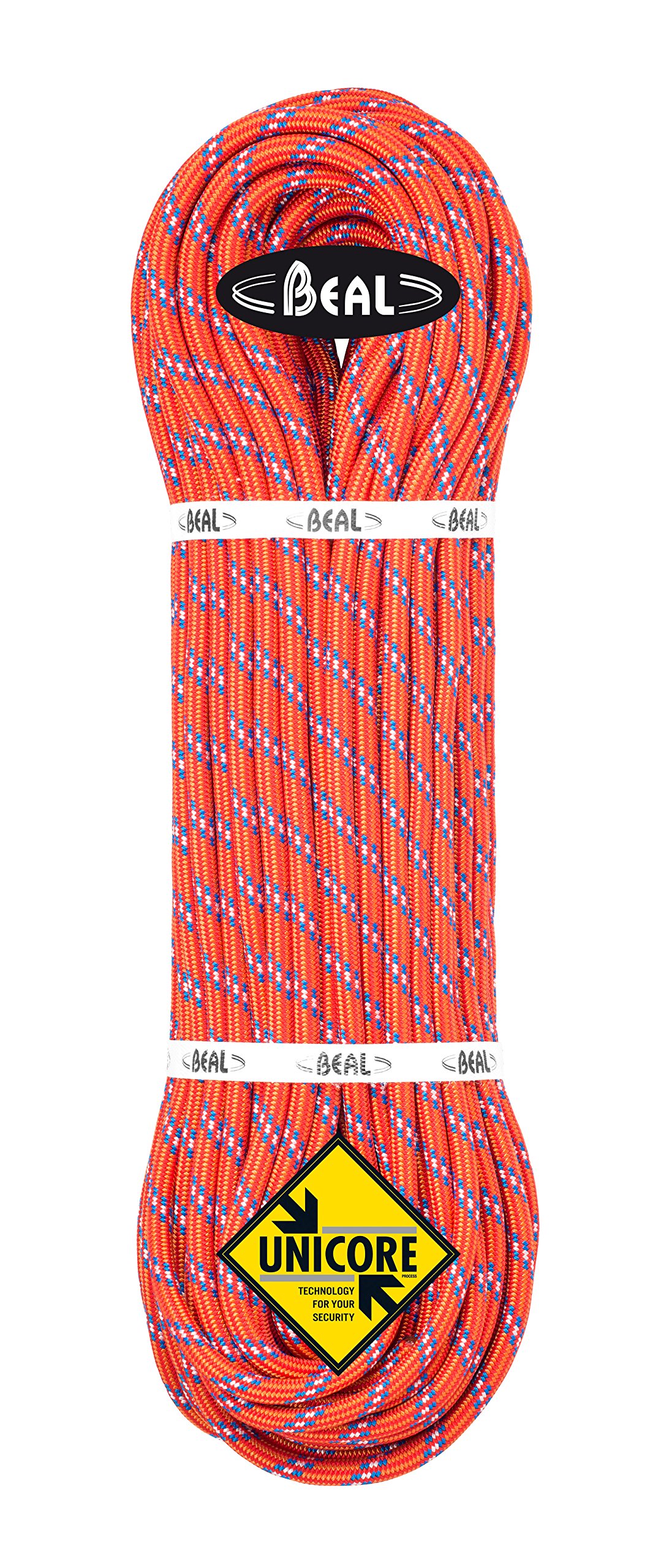 Beal Diablo Cuerda de Escalada Unisex, Rojo, 50 m