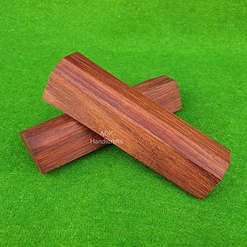 ADK Handicrafts Red Sandalwood Stick for Skin, Face & Puja, Orignal Lal Chandan Rakht Chandan All-Purpose Pooja Stick Pasa (50-70 Grams)