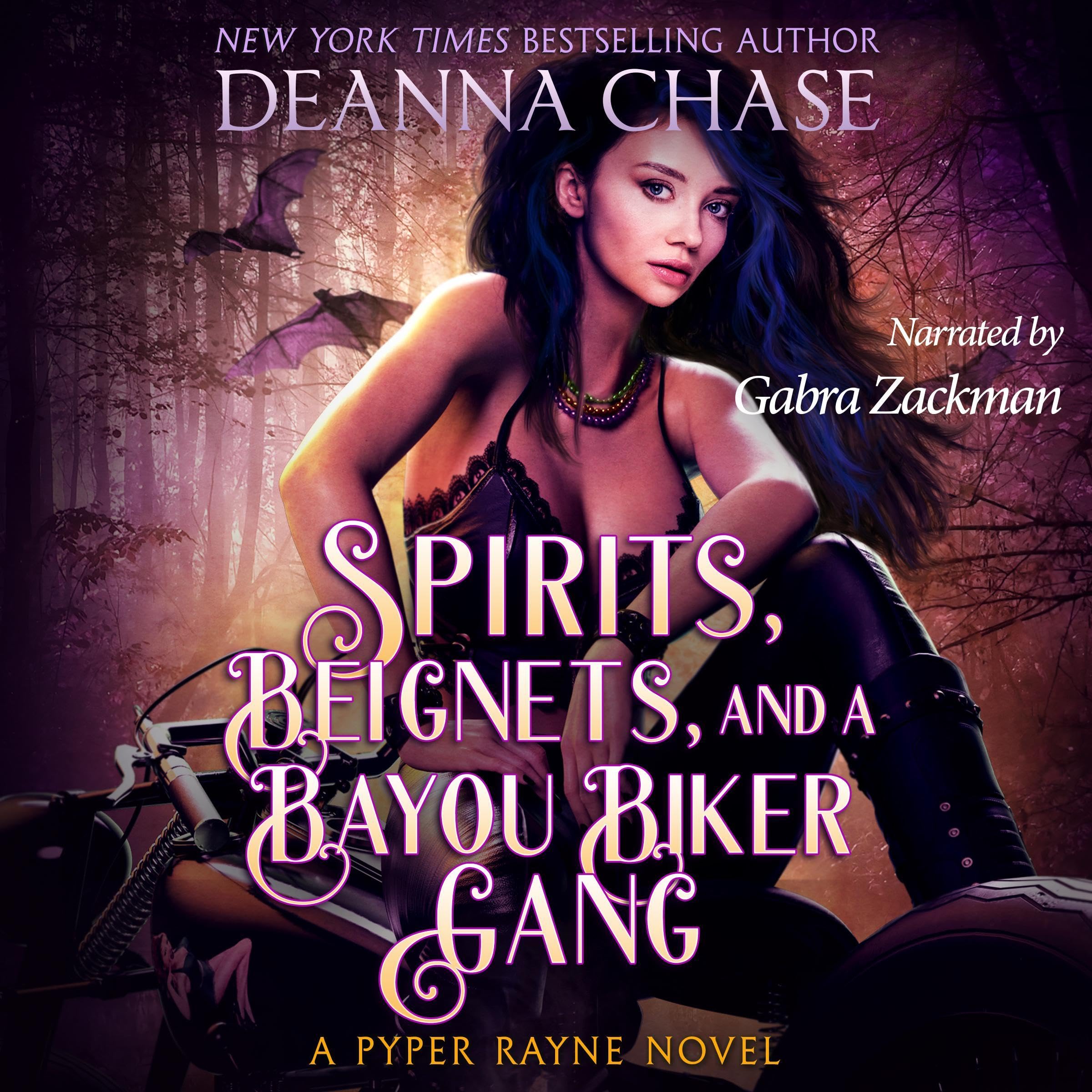 Cover art for Spirits, Beignets, and a Bayou Biker Gang