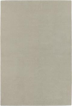Garland Rug Basic Plush 6 x 8 Beige/Tan Area Rug - Soft & Stylish, Perfect for Living Rooms, Bedrooms & High-Traffic Areas