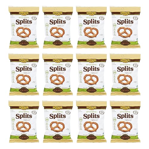 Vista 15 de Unique Snacks - Pretzels multigrano, horneados caseros, certificados OU Kosher y sin OMG, bolsa de 11 onzas (paquete de 6) Sin sabores artificiales