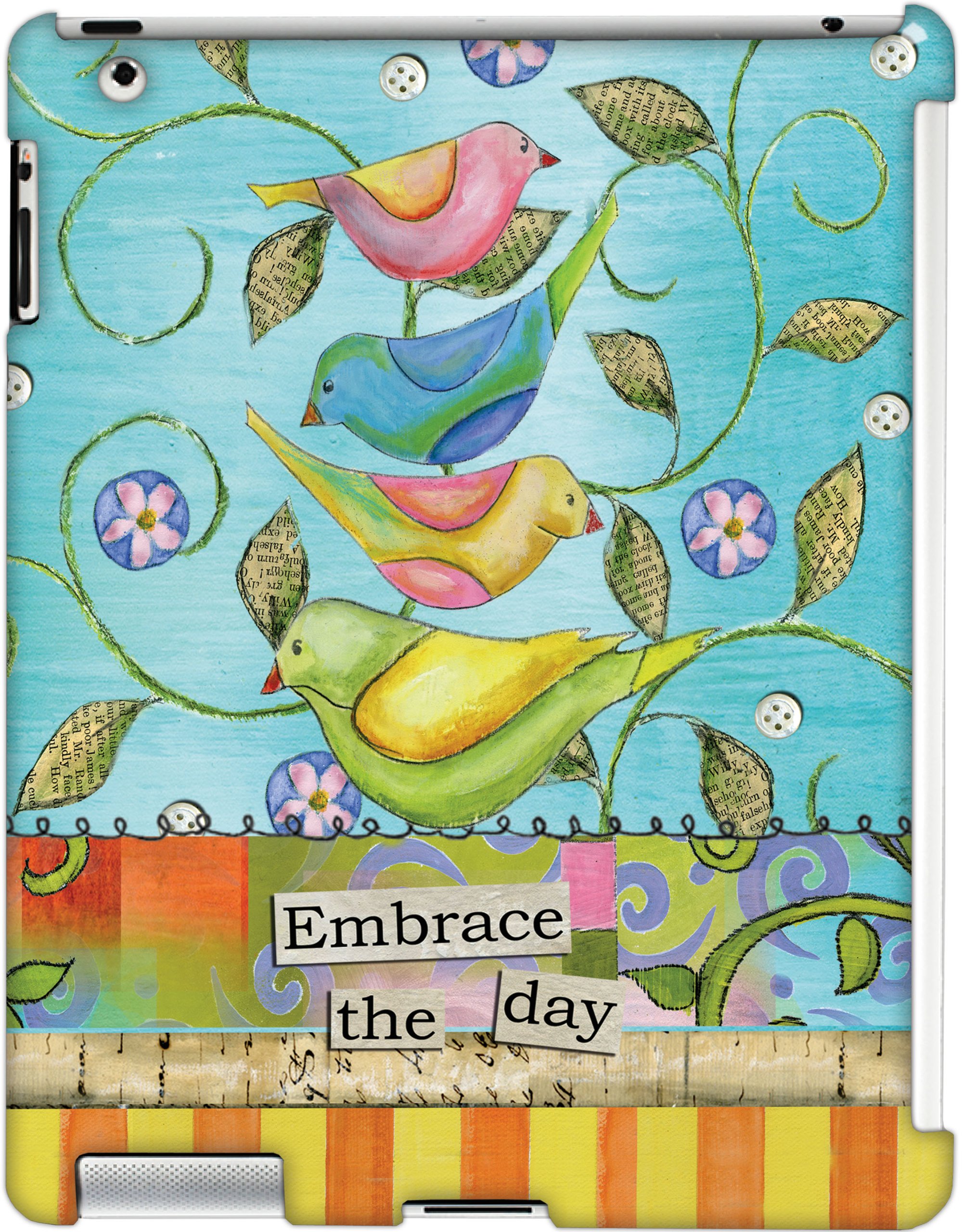 LangEmbrace Snap on Case for Ipad 2-4G from Lisa Kaus - Carrying Case - Retail Packaging - Colorful