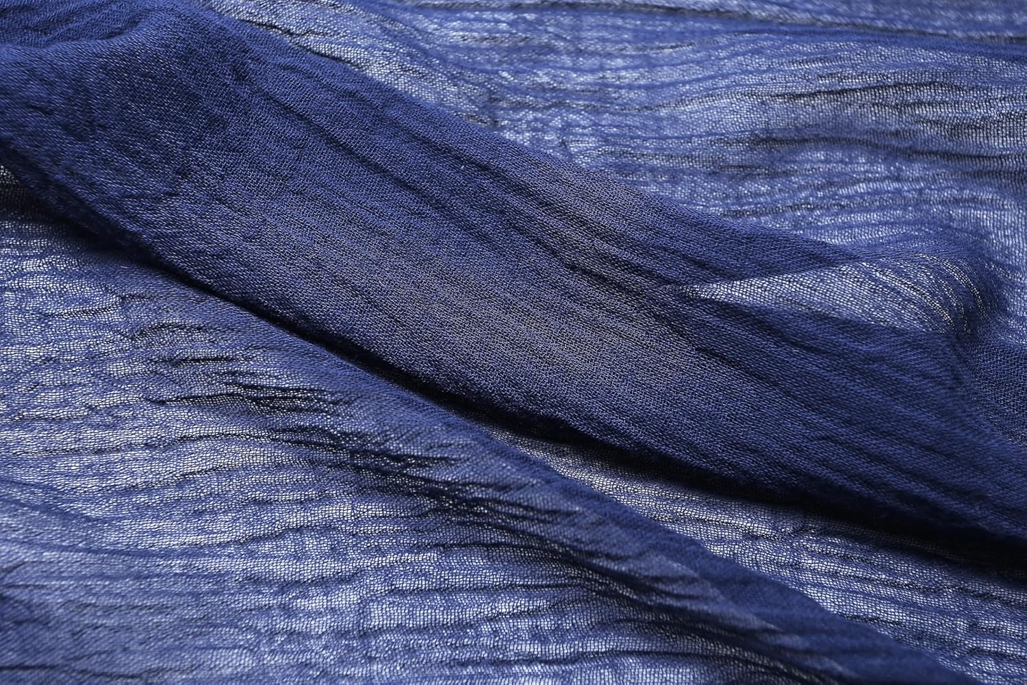 Jeelow Cotton Feel Scarf Everyday Classic Shawl Wrap Soft Lightweight Light Travel Scarves Wraps For Men Women - Image 3