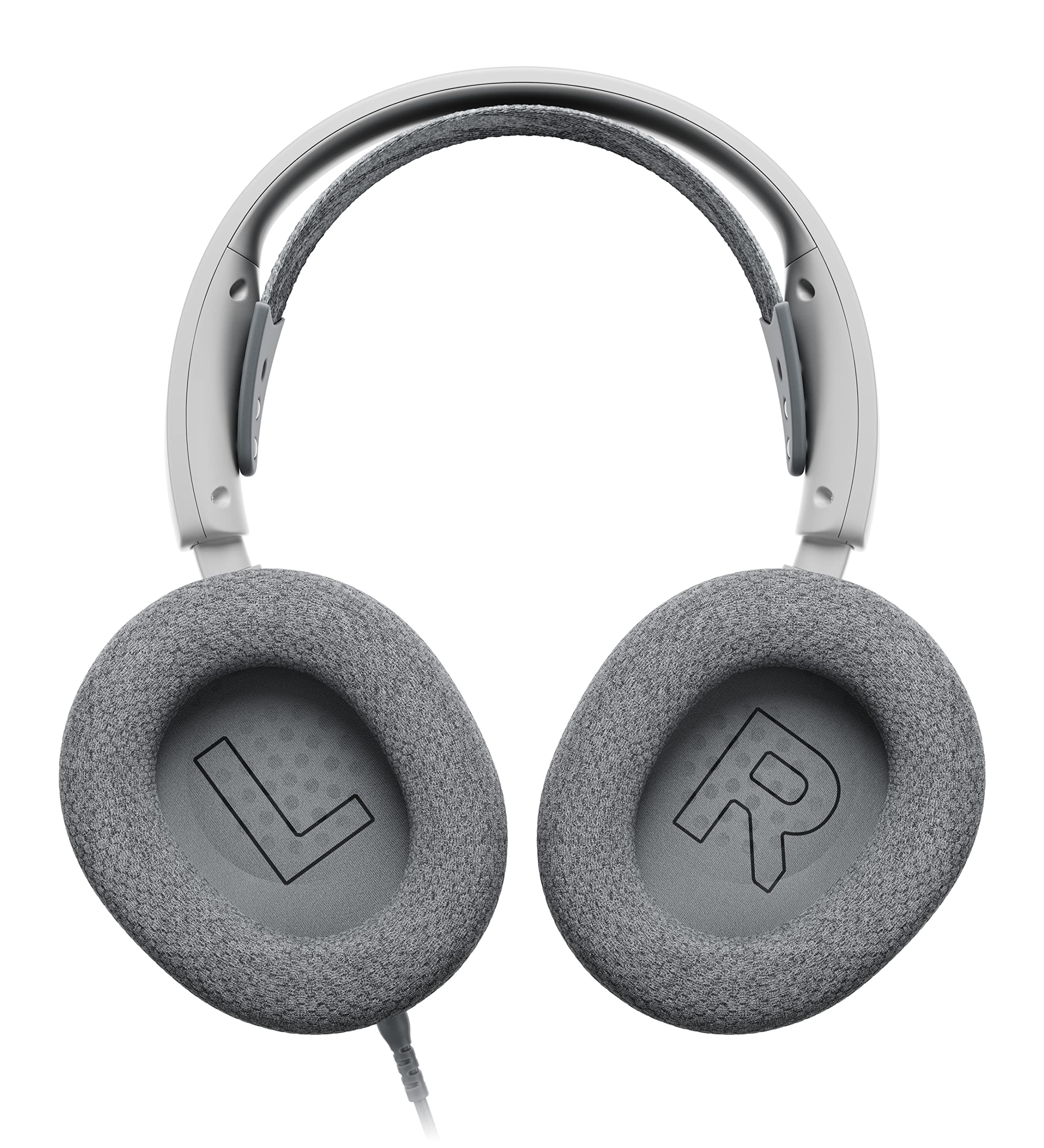 SteelSeries Arctis Nova 1P Cuffie da gaming multisistema Driver Hi-Fi Audio spaziale 360° Memory Foam Bianco