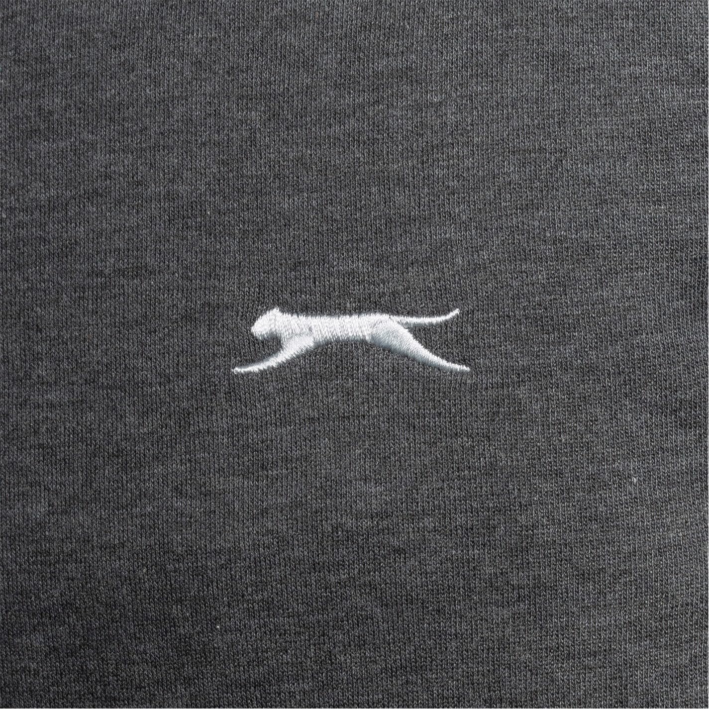 Slazenger Męska kurtka bawełna długi rękaw zamek błyskawiczny kurtka treningowa szara XXXX Large