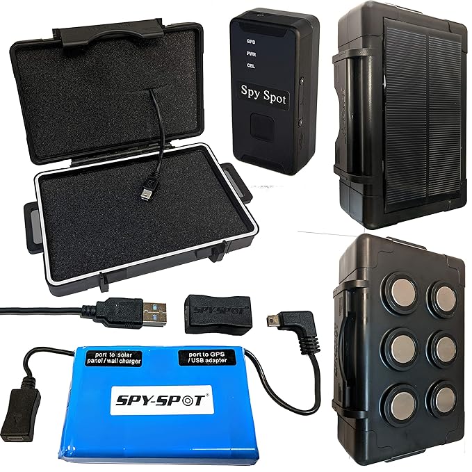Real Time Live Mini Micro GPS Tracker in White GPS Tracking Device