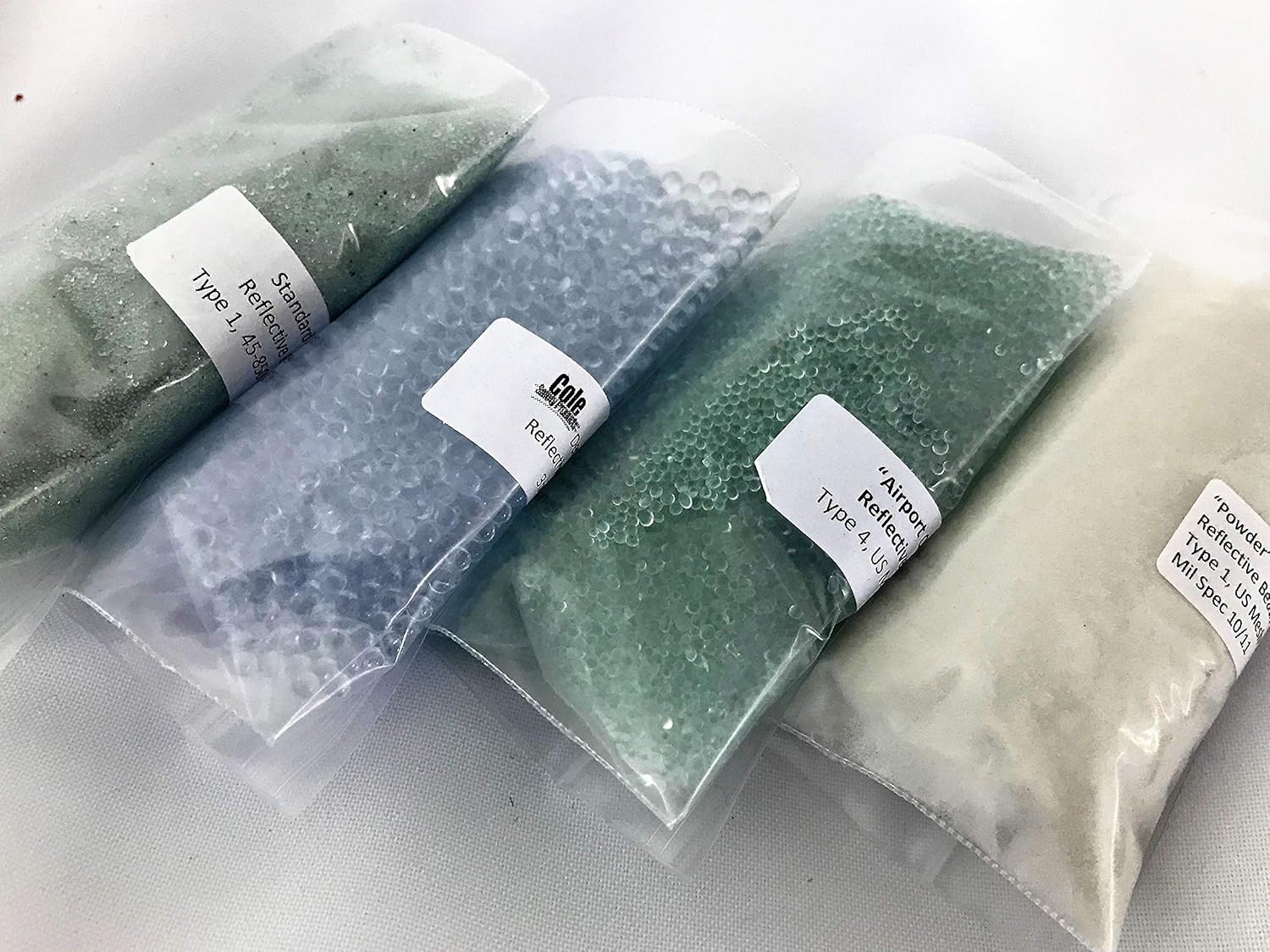 Reflective Glass Beads - Variety Sample Pack - 4-4 Ounce Bags - Image 4
